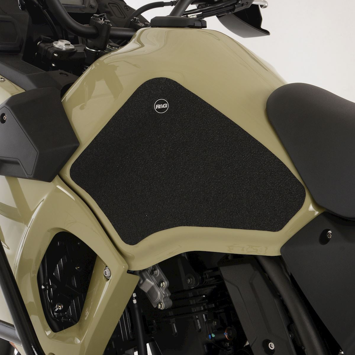 R&G Kawasaki KLR650 '22- Traction Grips : Clear 2-Grip Kit