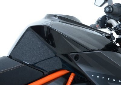 R&G KTM 1290 SuperDuke R Traction Grips 2014-2019 : Clear 4-Grip Kit
