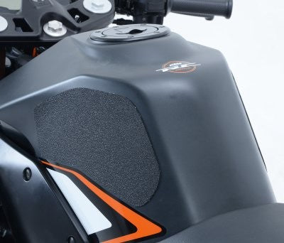 R&G KTM RC390 up to '21 / RC125/200 Traction Grips : black 2-Grip Kit