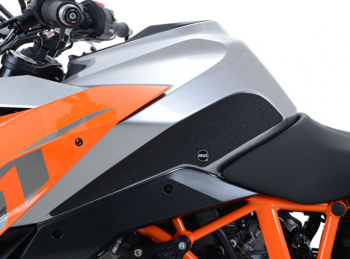 R&G KTM SuperDuke GT '16-'18 Traction Grips : black 2-Grip Kit