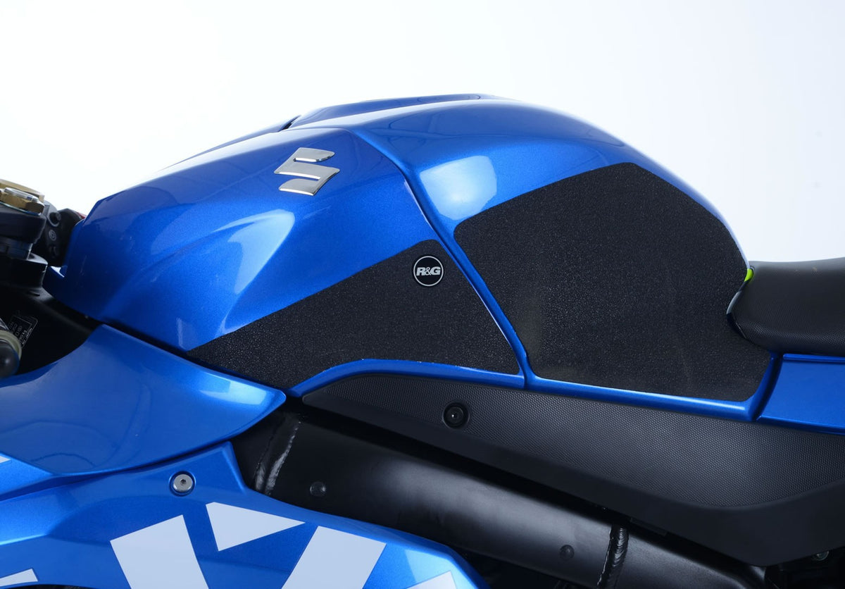 R&G Suzuki GSX-R1000/R '17- Traction Grips : Clear 4-Grip Kit