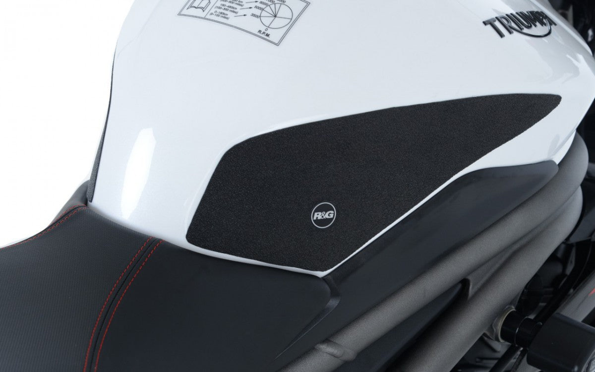 R&G Triumph Speed Triple S '18- / RS '18-'20 Traction Grips: Clear 2-Grip Kit