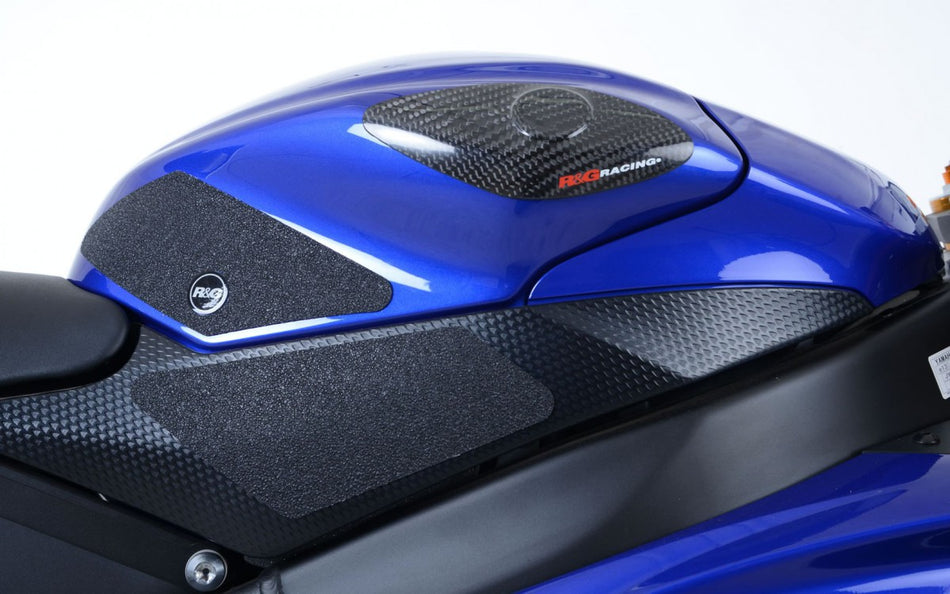 R&G Yamaha YZF-R6 Traction Grips 2012-2016: black 4-Grip Kit
