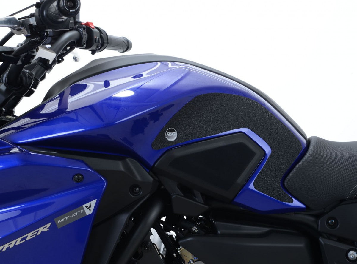 R&G Yamaha Tracer 700 '16-'20 Traction Grips : Clear 2-Grip Kit