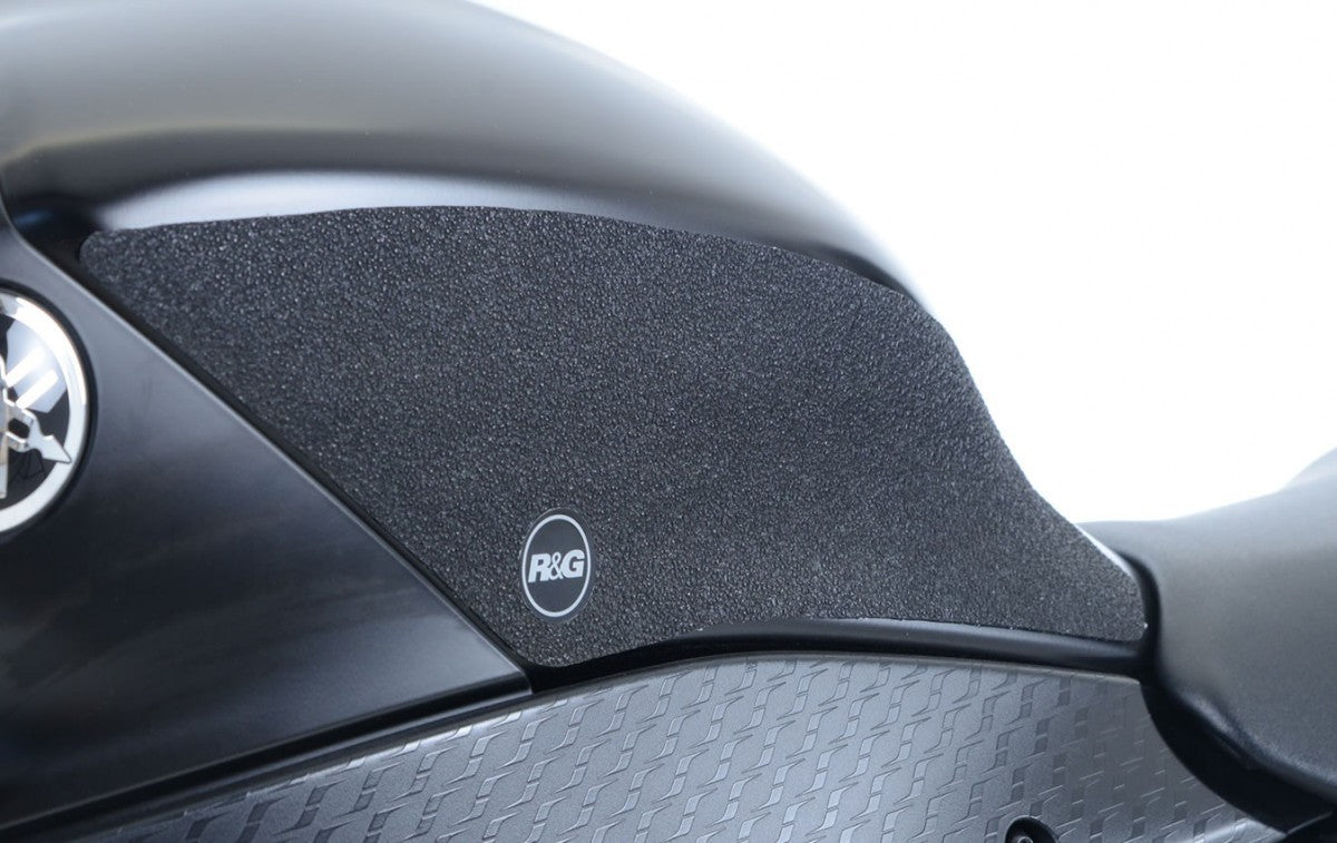 R&G Yamaha YZF-R6 '17- Tank Traction Grips : black 2-Grip Kit