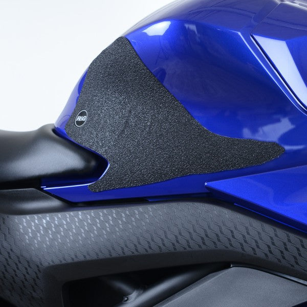 R&G Yamaha YZF-R25 '19- / YZF-R3 '19- Traction Grips : Clear 2-Grip Kit