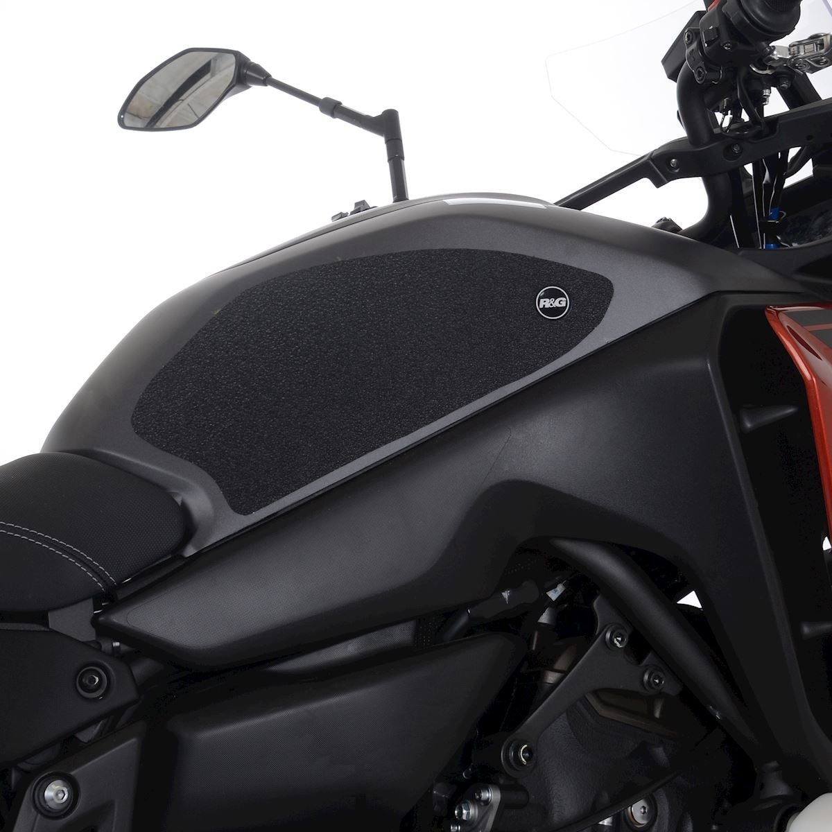 R&G Yamaha Tracer 7 (GT) '21- Traction Grips : black 2-Grip Kit