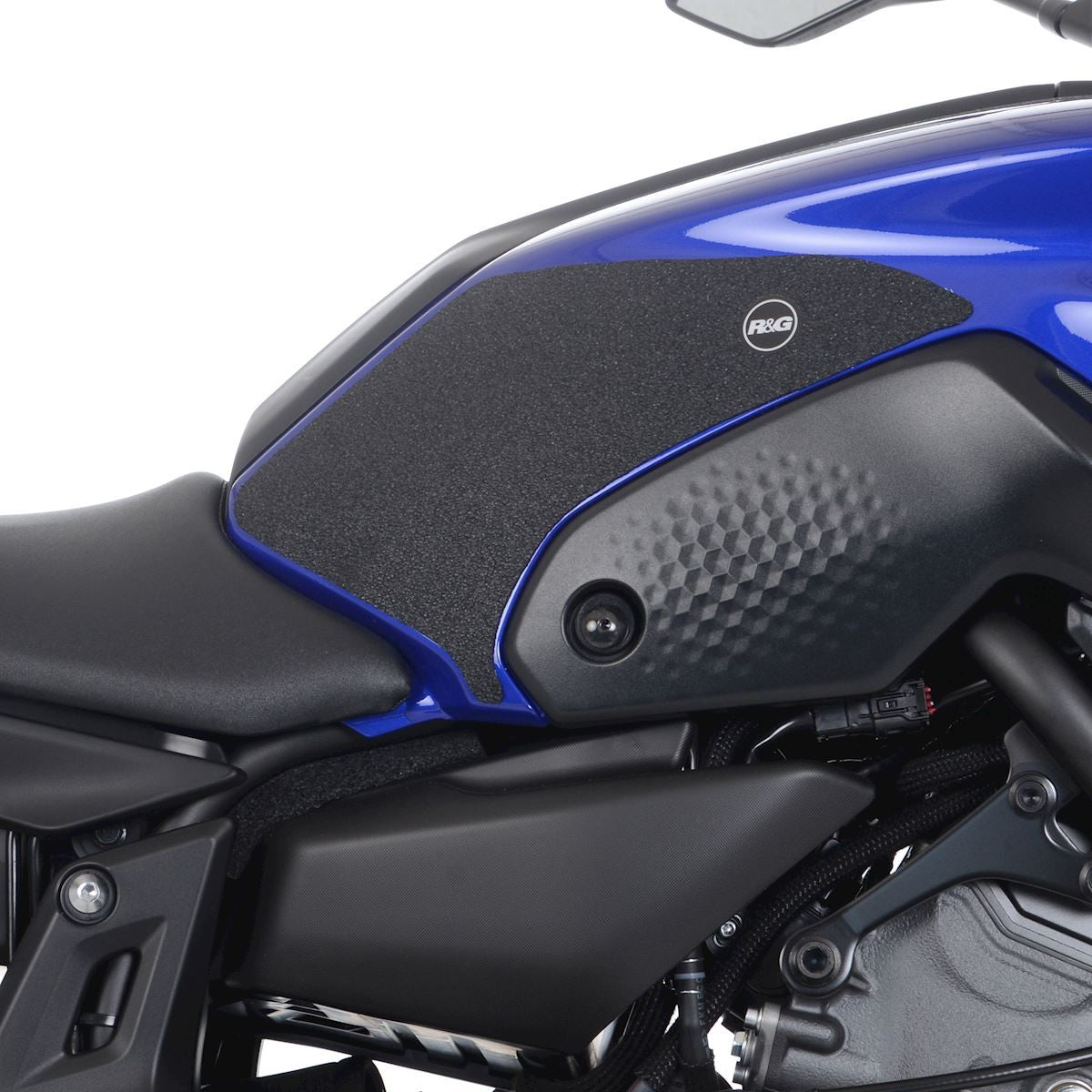 R&G Yamaha MT-07 '21-24 Traction Grips : Clear 2-Grip Kit