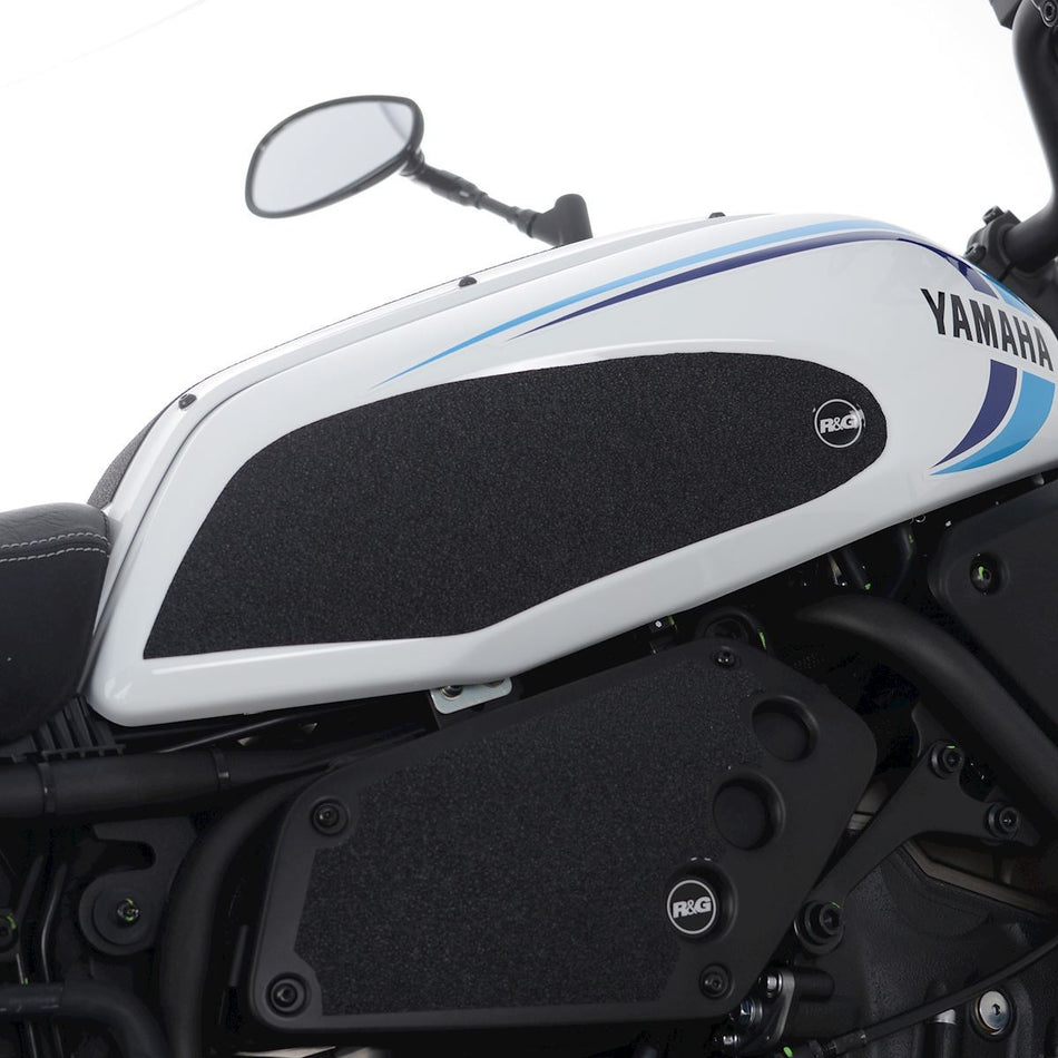 R&G Yamaha XSR700 '22- Traction Grips : Clear 4-Grip Kit