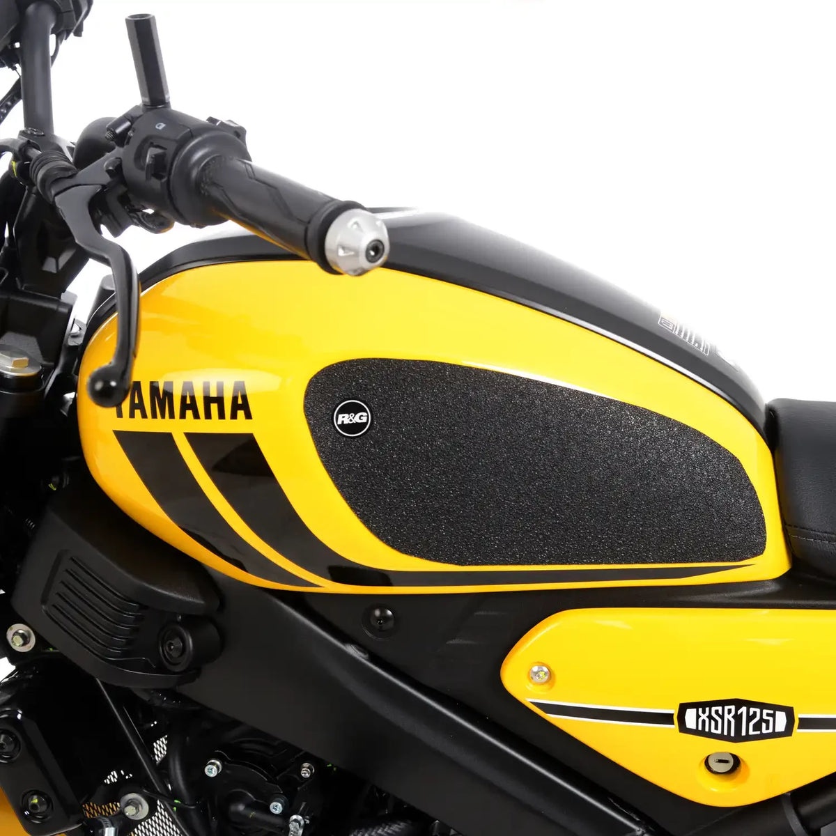 R&G Yamaha XSR-125 '21- Traction Grips : black 2-Grip Kit