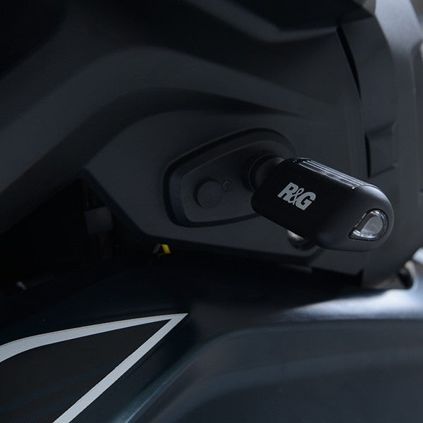 R&G Blinklys Adapter Front for BMW F750GS / F850GS : for use with with miniblinklys