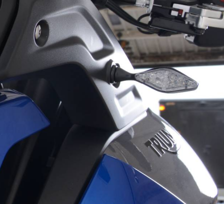R&G Blinklys Adapter Front for Triumph Tiger 850 Sport '21- / Tiger 900 '20-, for use with miniblinklys