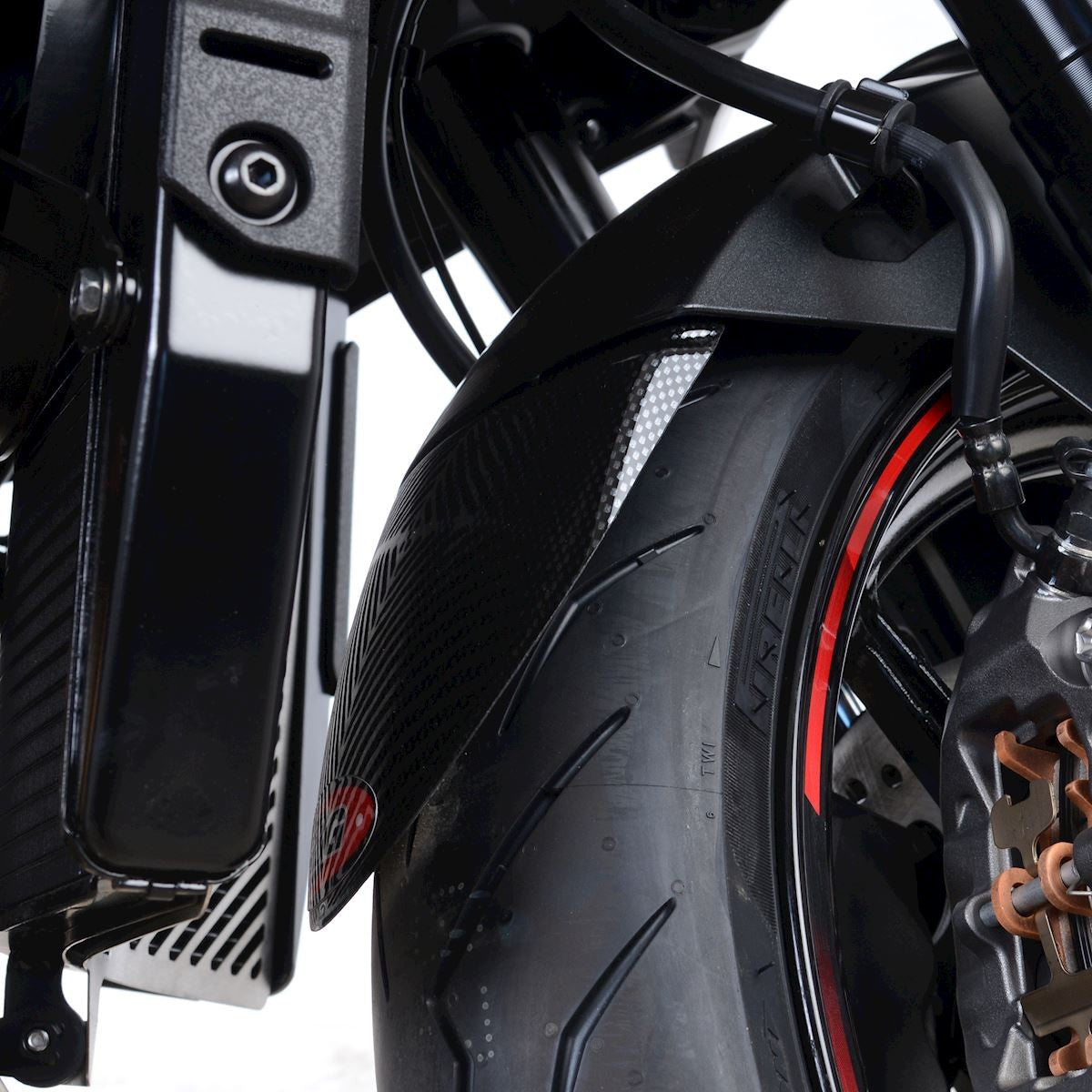 R&G Fender Extender, carbon look, Kawasaki H2 '15-, H2 SX, Z H2 '20-