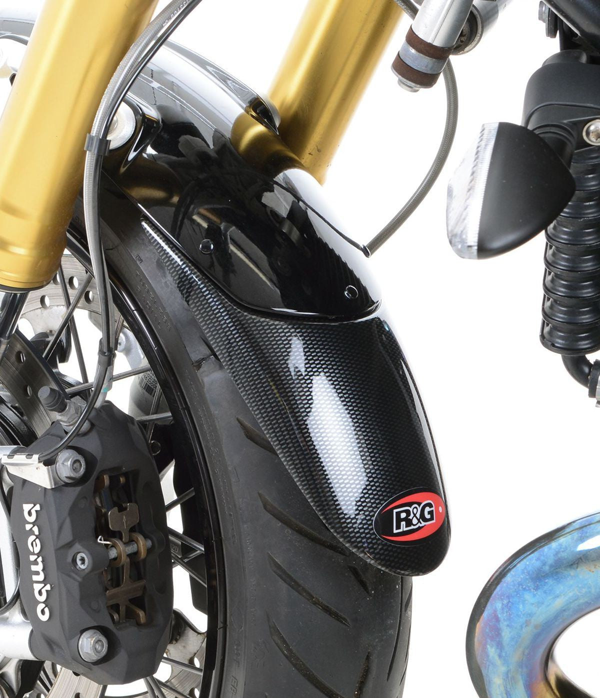 R&G Fender Extender - carbon look - Ducati ST2/ST3/ST4