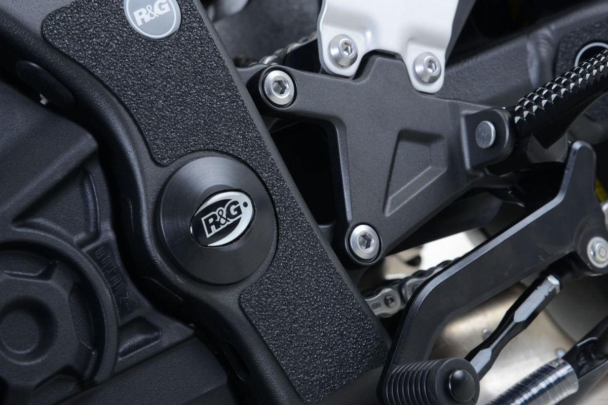 R&G Frame Plug LHS Kawa ZX10 '06-'15, RHS Kawa Z1000(SX) '10-'13, LHS Kawa Z1000(SX) '14-'19, Ninja 1000SX '20-, Z1000R '17-, ZZR1400 '12- (lower - 2 per bike), Versys 1000 (2 per bike '12-'14, 1 per 