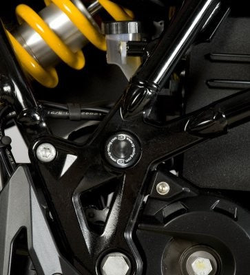 R&G Frame Plug, rear, LHS and RHS (set), Husqvarna Nuda, BMW F650GS '08- / F700GS '13-