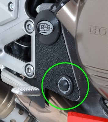 R&G Frame Plug, RHS Lower, Honda VFR800 '14-, Crossrunner '15-