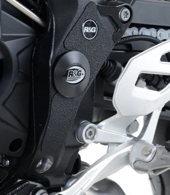 R&G Frame Plug (swingarm pivot), LHS, BMW S1000XR '15-'19 / Triumph Speed Triple 1200 RS '21- / Speed Triple 1200RR '22-