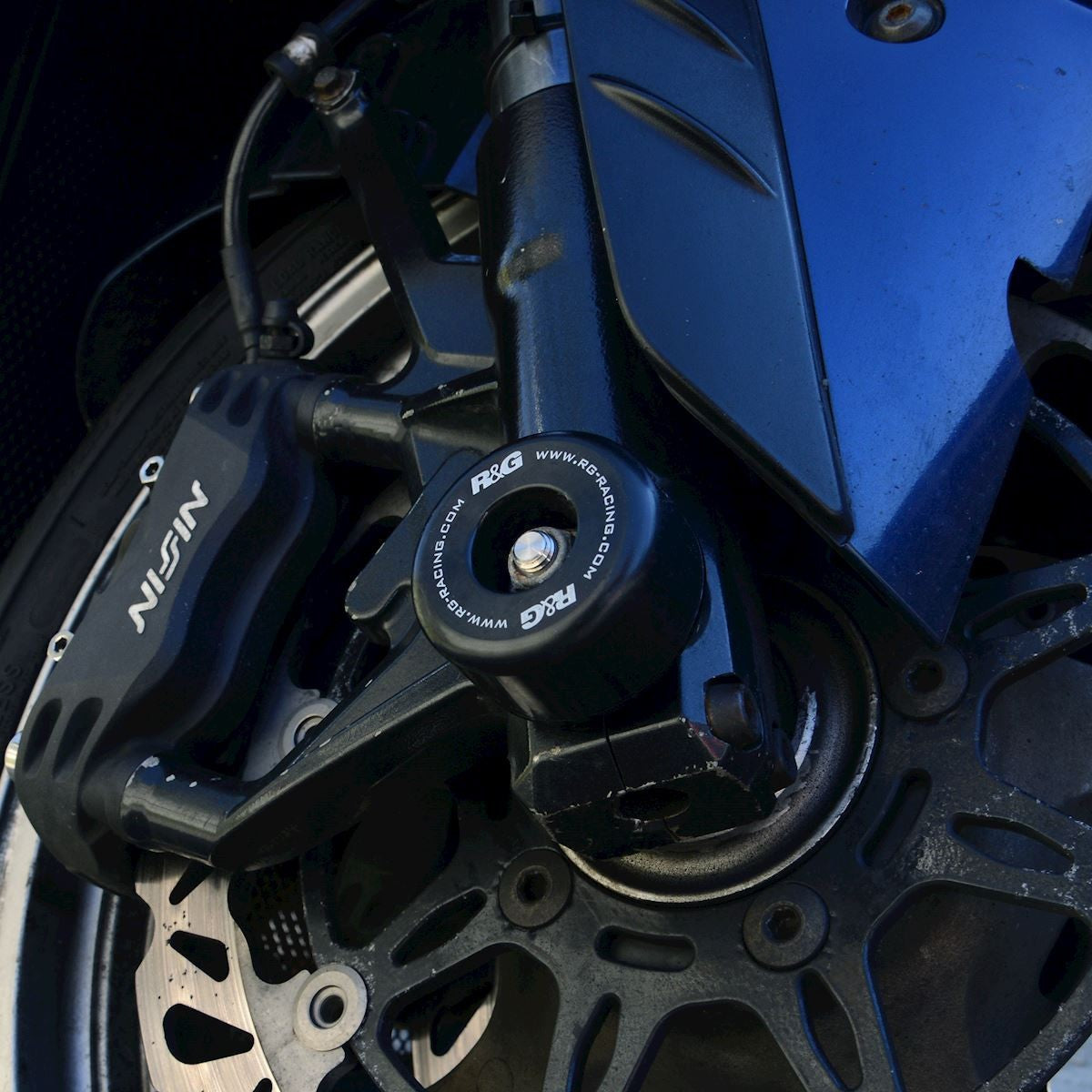 R&G Fork Protectors, Kawasaki ZX-6R/636 '03-'12 / ZZR1400 (ZX-14) '06- / GTR1400