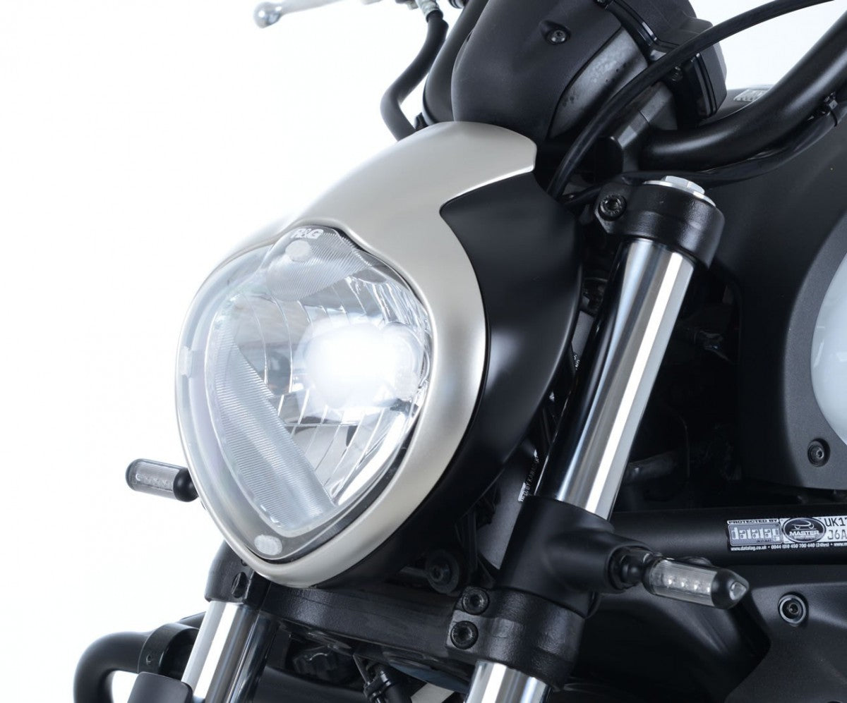 R&G Headlight Shield, Kawasaki 650 Vulcan S '15- / Vulcan Café '18-