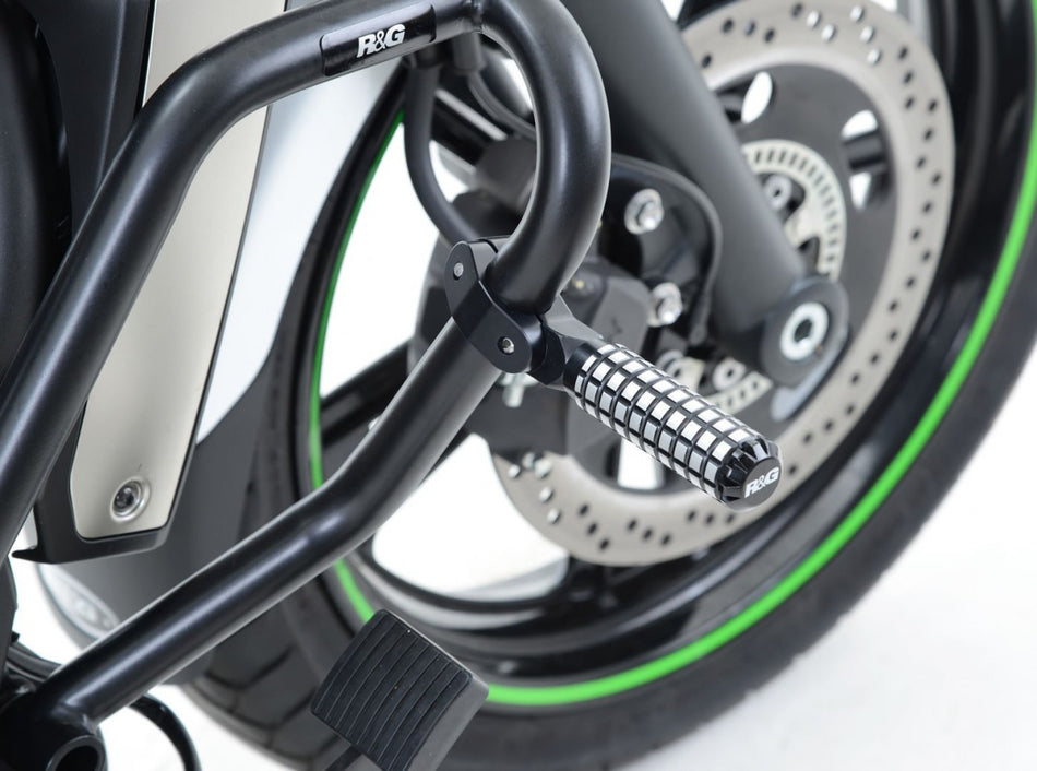 Highway Pegs, Kawasaki Vulcan S '15- / Vulcan Café '18- (to fit R&G Engine Bars AB0017)