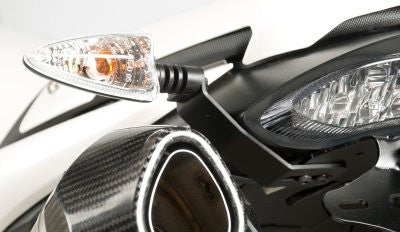R&G Adapters for original indicators & Arrow exhausts, Speed Triple '11-'15 tail tidy