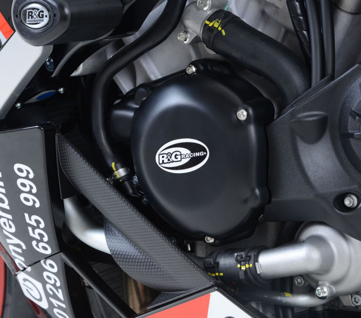 R&G Aprilia RSV4 RR '15- , RSV4 RF, RSV4 1100 Factory '19-'20, Tuono V4 1100 '18- Motordeksels, pair
