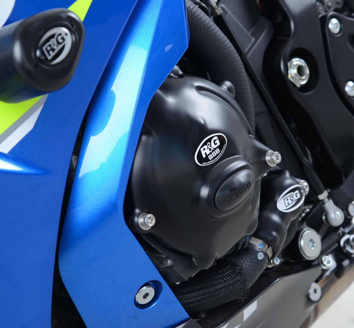 R&G Suzuki GSX-R1000/R '17- , Motordeksels, pair (crankcase & clutch only). Race version