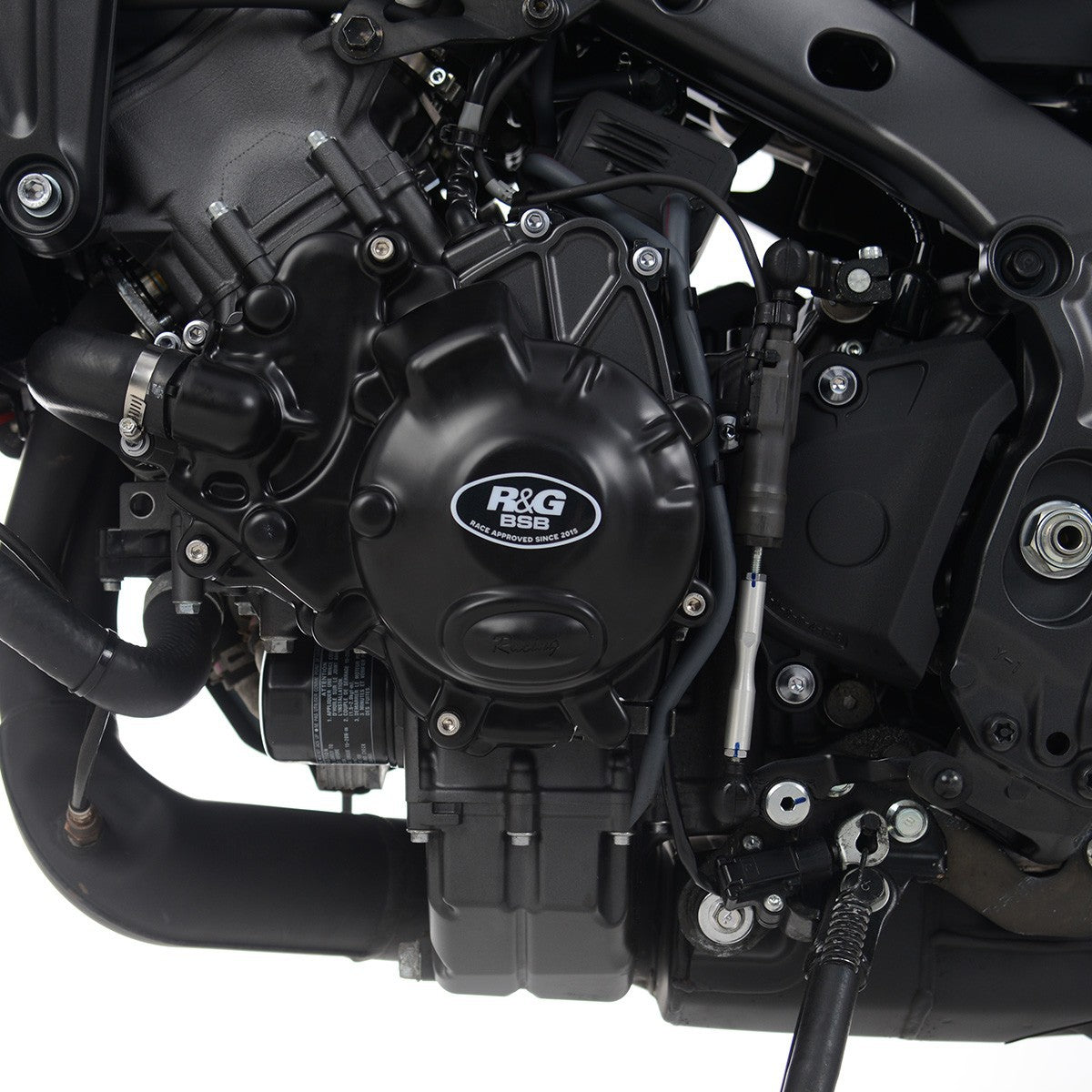 R&G Yamaha MT-09 (SP) '21-, Tracer 9 (GT) '21-, XSR900 '22- Motordeksels, trio. Race/road version