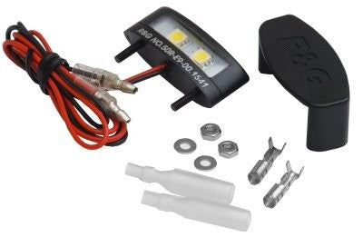 E-marked R&G Licence Plate Light
