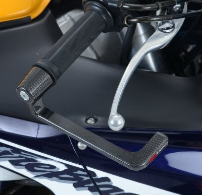R&G Pure Carbon fibre Bremsehendel-Beskytter, for 13-21 internal dia hollow bars (see dealer pricelist for applications)