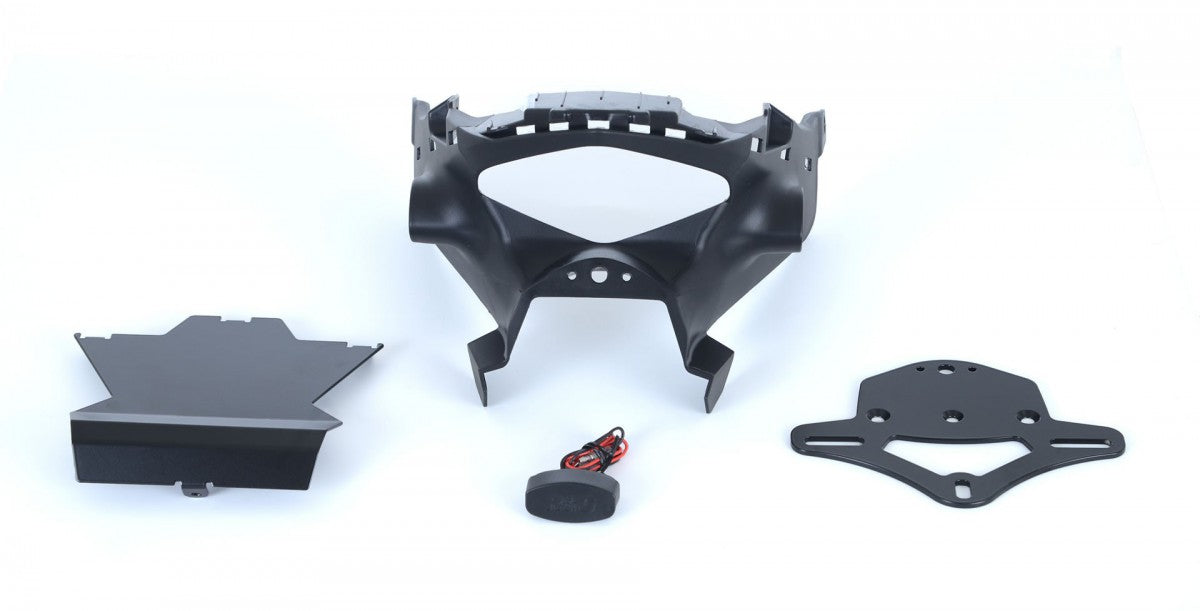 R&G Skiltholder, Honda CBR500R '13-'15, CB500F '13-'15, CB500X '13-, CB400X '13- (aluminium / plastic moulded version)