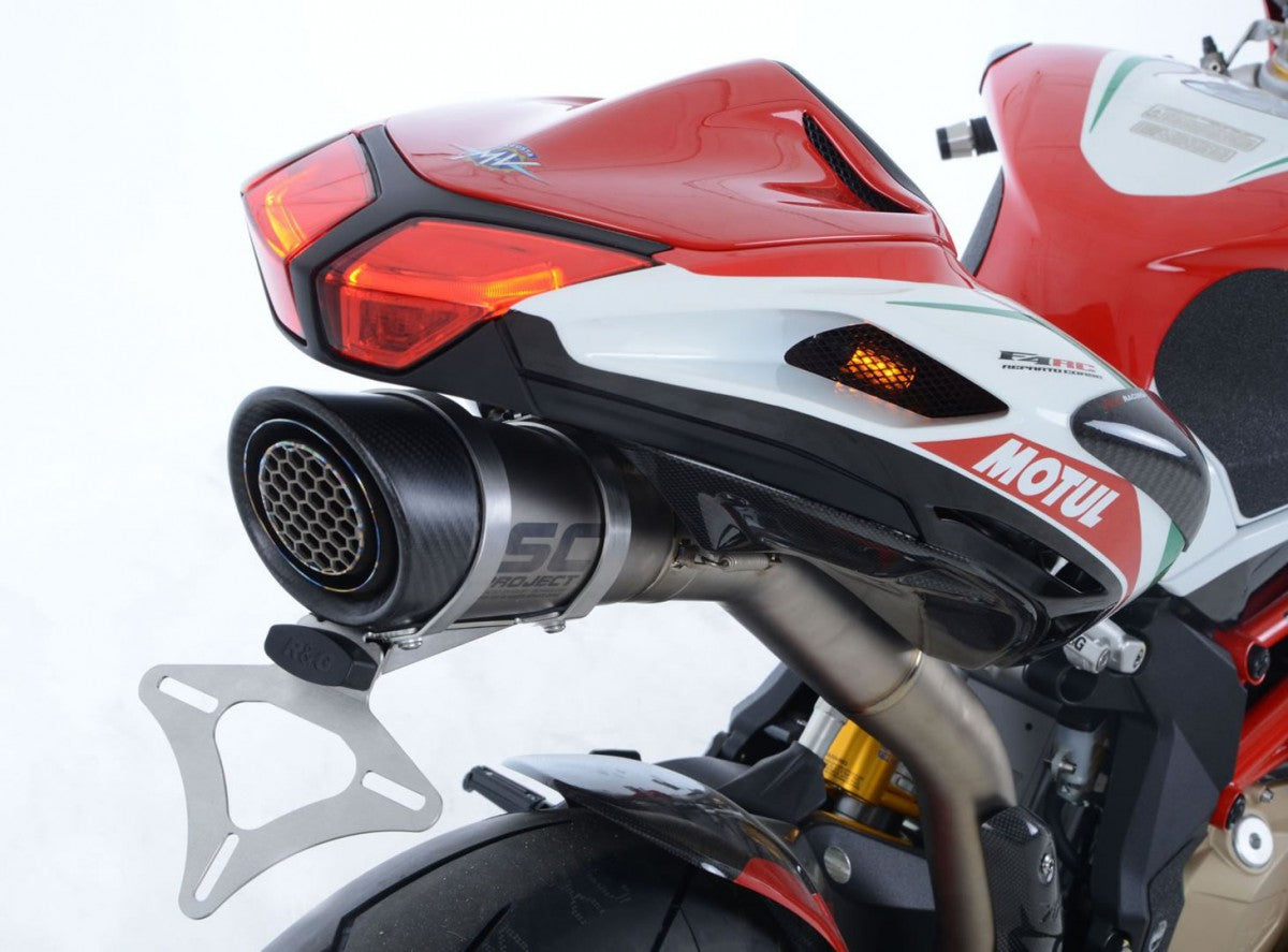 R&G Skiltholder, MV Agusta F4 RC '17- with SC Project race exhaust