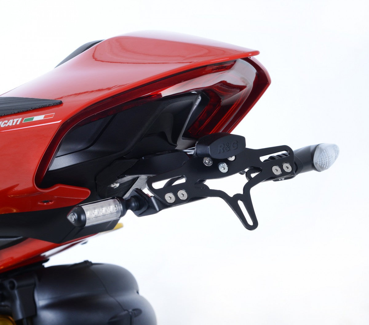 R&G Skiltholder, Ducati Panigale V4(S) '18-24 / Speciale / V4R '19-24 / V2 '20-24 / Streetfighter V4 (S) '20-24 / Streetfighter V2 '22-24