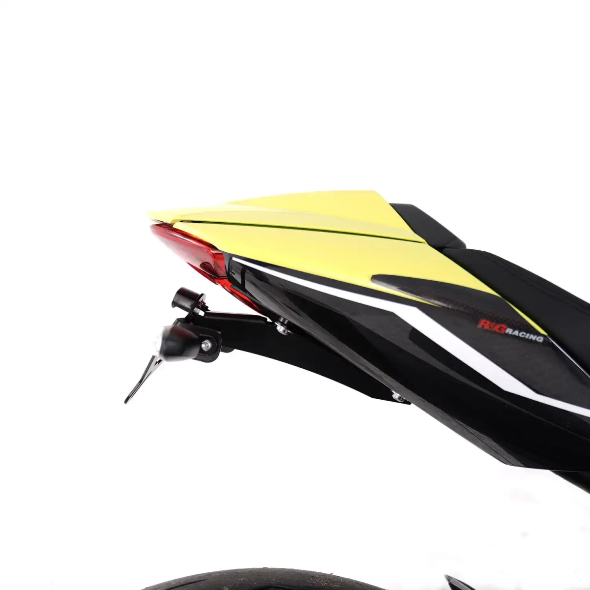 R&G Skiltholder, black, Triumph Speed Triple 1200RS '21- / Speed Triple 1200RR '22-