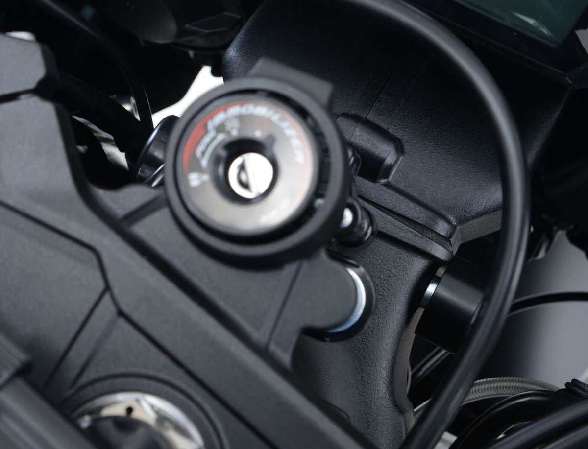 R&G Lockstop Savers, ZX-10R '16- / ZX-10RR '21- (cannot use manufacturer's steering lock with this product!)