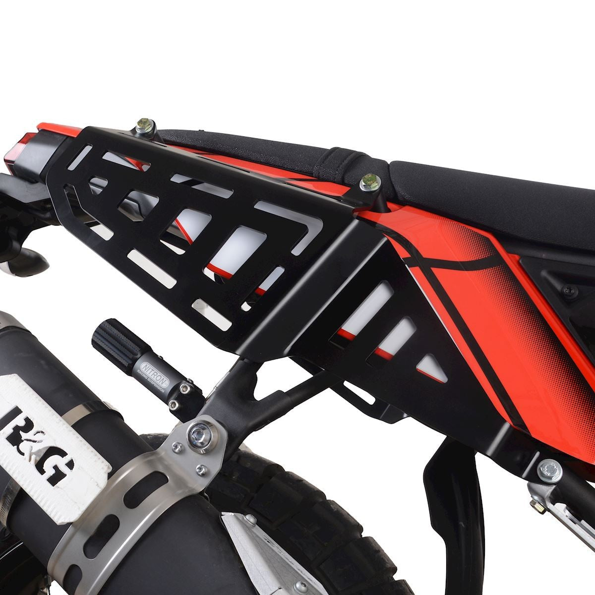 R&G Luggage Side Rails, black, Yamaha XTZ700 Tenere '19-