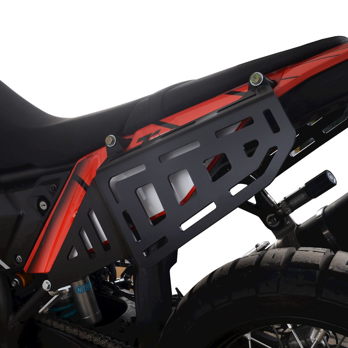 R&G Luggage Side Rails, silver, Yamaha XTZ700 Tenere '19-