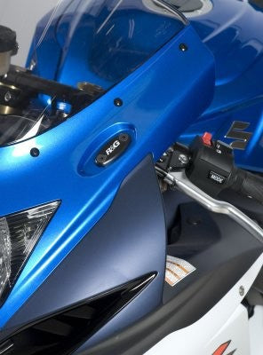 R&G Mirror Blanking Plates, CBR500R '19- / CBR650R '19- / CBR1000RR '04-'07 / CBR900 '00-'03 / CBR600RR '03-'08 / CBR600RR '13- / CBR650F / CBR500R / CBR300R / ZX10 '04-'07 / ZX6R '05-'08 / YZF-R125 '