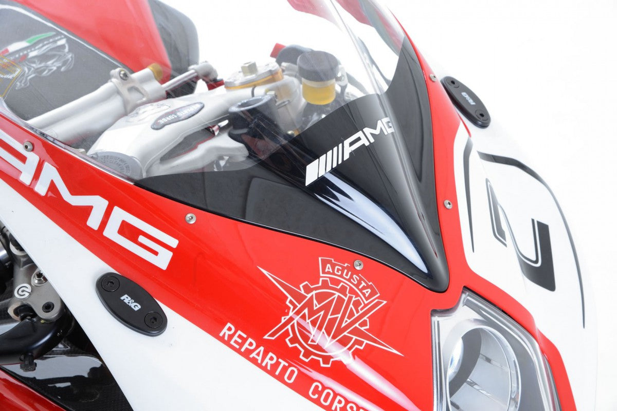 R&G Mirror Blanking Plates, MV Agusta F3 (675 & 800), F4 1000R '13-, F4RC