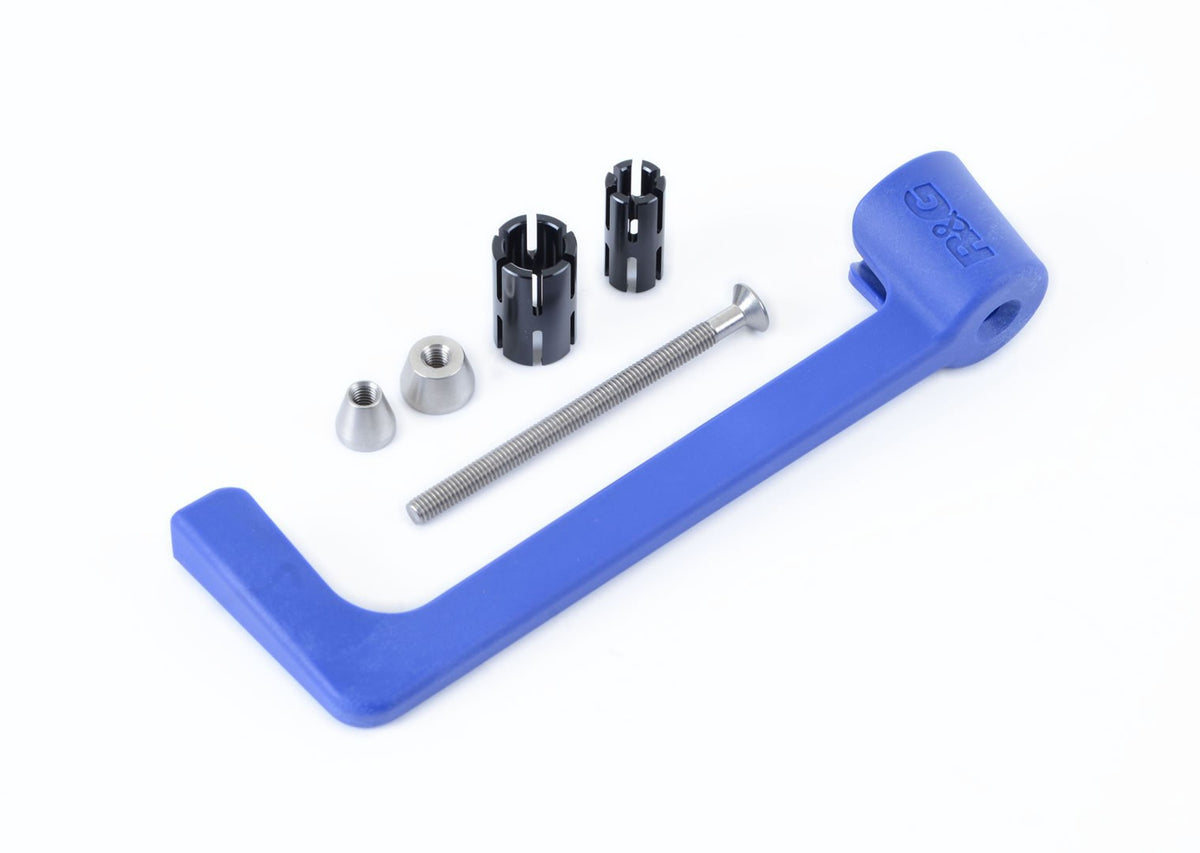 R&G Moulded Hendel-Beskytter, Blue, 675 Daytona '06-, Ducati Desert Sled '18-, Suzuki V-Strom 1050 (XT)