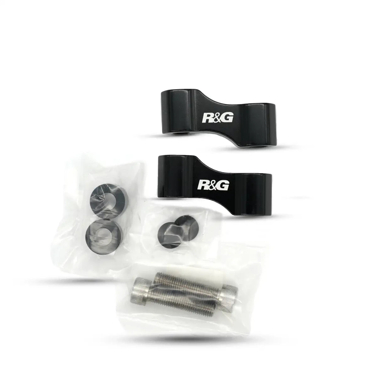 R&G Speil Bredder for M10 x 1.25 rh/lh Thread Mirrors (50mm høyde + 45mm bredde)