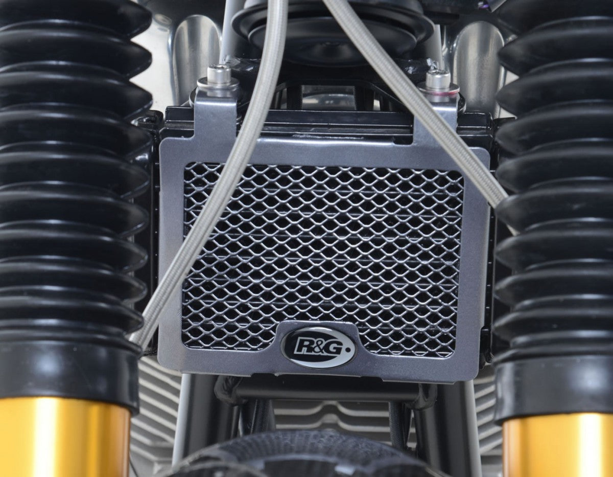 R&G Oil Cooler Guard, titanium, Norton Commando 961 Sport '15- '15-