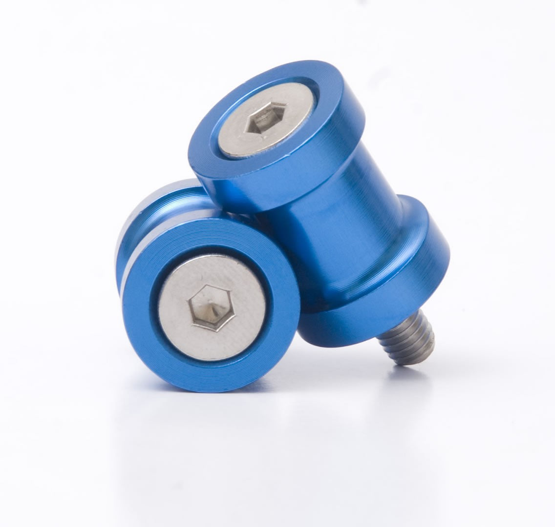 R&G M6 Paddock Stand Bobbins / Snelle-sett - Blue