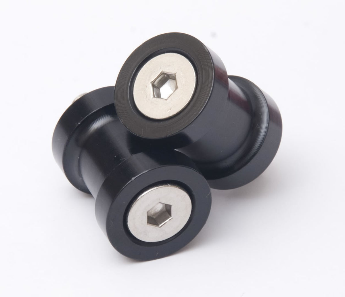 R&G M10 Paddock Stand Bobbins / Snelle-sett - black