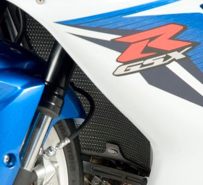 R&G Radiator Guard black - Suzuki gsxr 600 '06-'14 & gsxr 750 '04-'14