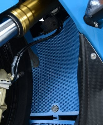 R&G Radiator Guard dark blue - BMW S1000RR '10-'14 / HP4 / S1000R '14-'16