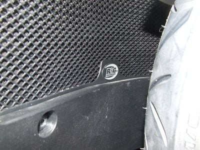 R&G Radiator Guard black - Honda VFR1200 (NOT automatic clutch version)