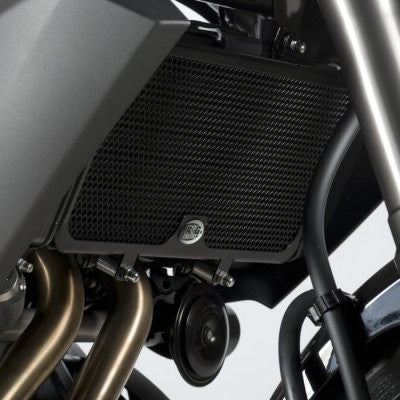 R&G Radiator Guard black - Kawasaki ER6F/ER6N '09- / 650 Versys '10-'14 / Ninja 400R (Japan)