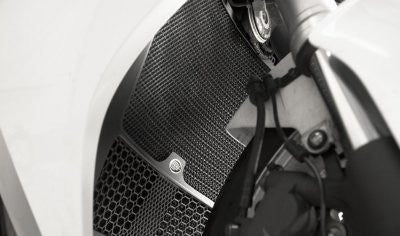 R&G Radiator Guard black - Honda VFR1200 (automatic clutch version only)